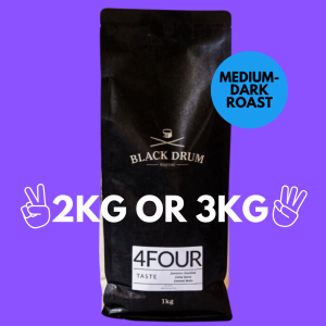 black drum roasters 4four coffee blend